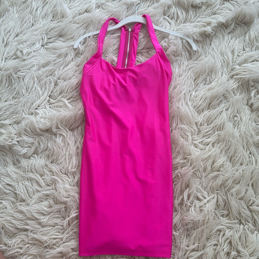 Revolve Superdown Hot Pink Dress